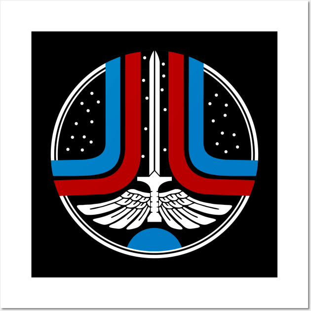 The Last Starfighter Emblem Wall Art by Vault Emporium